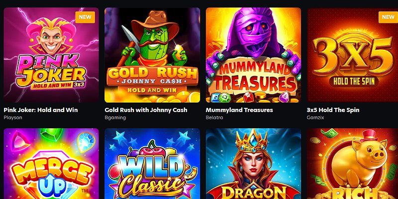 Online casino slot titles with their game studios named